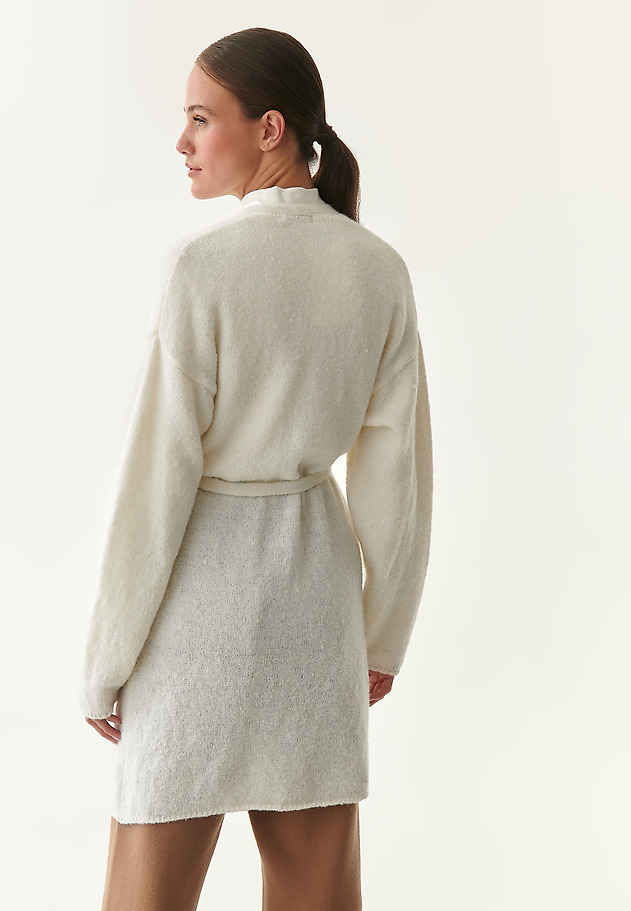 LADIES' WARM CARDIGAN KLARISA LADIES' WARM CARDIGAN KLARISA ECRU 2