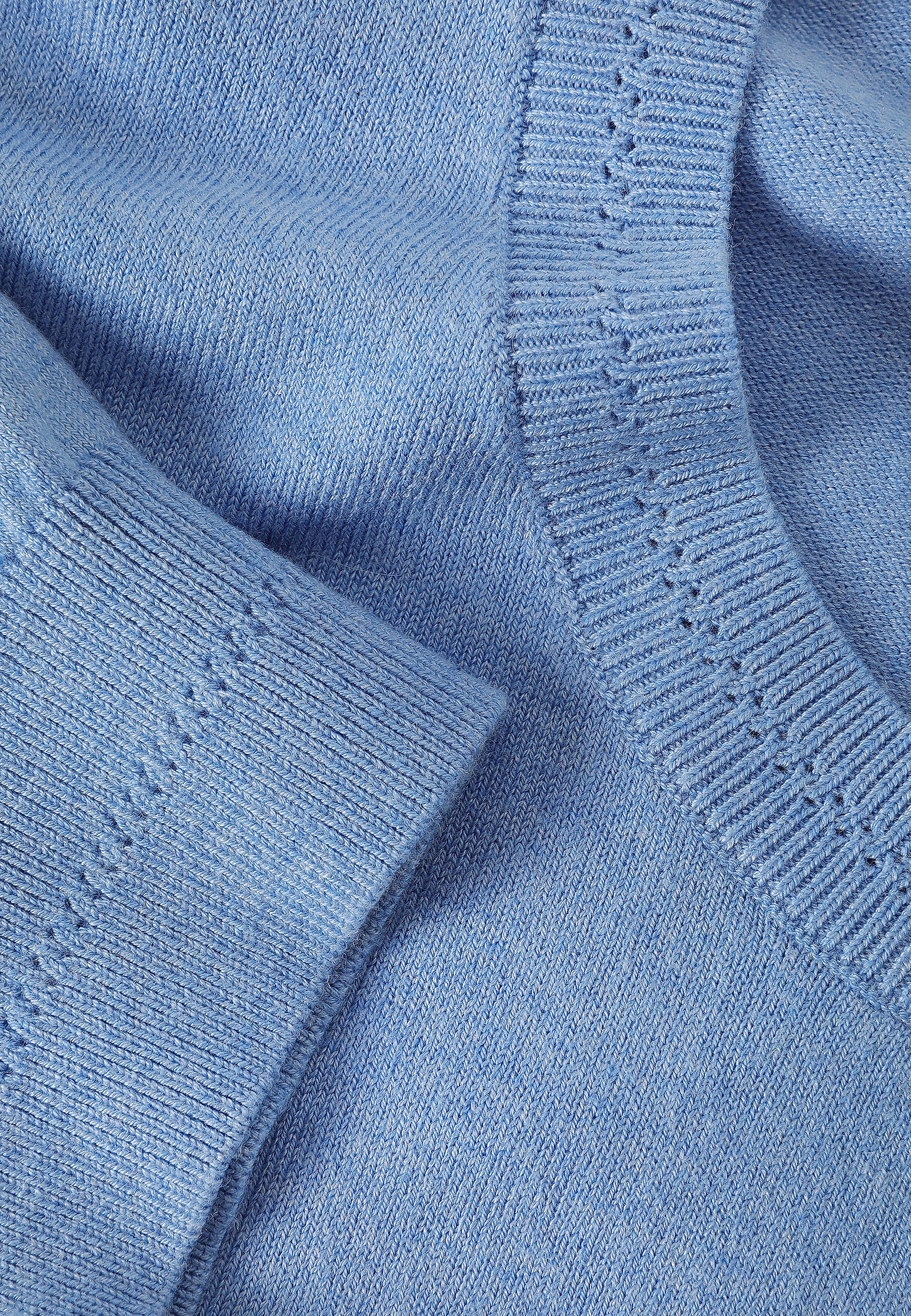 CLASSIC BLOUSE IN AIRY YARN - ALIWI CLASSIC BLOUSE IN AIRY YARN - ALIWI BLUE 113138