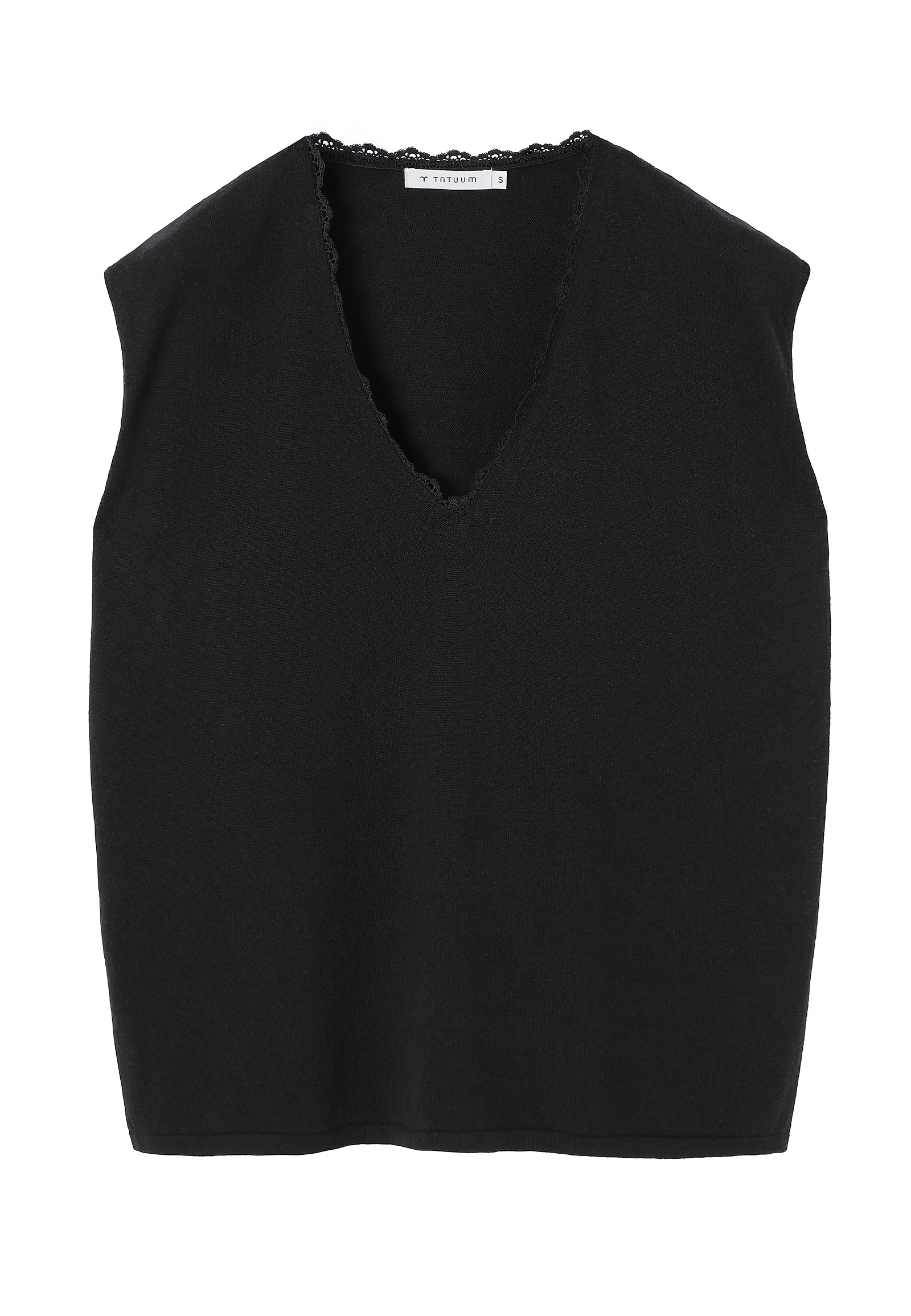 ELEGANTNA BLUZA Z OKRAŠENIM IZREZOM - EVILIRA ELEGANTNA BLUZA Z OKRAŠENIM IZREZOM - EVILIRA ČRNA 112735