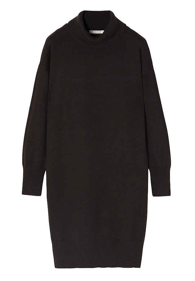 LADIES’ DRESS WITH LONG SLEEVE AND TURTLENECK ELISA LADIES’ DRESS WITH LONG SLEEVE AND TURTLENECK ELISA BRĄZOWY 5