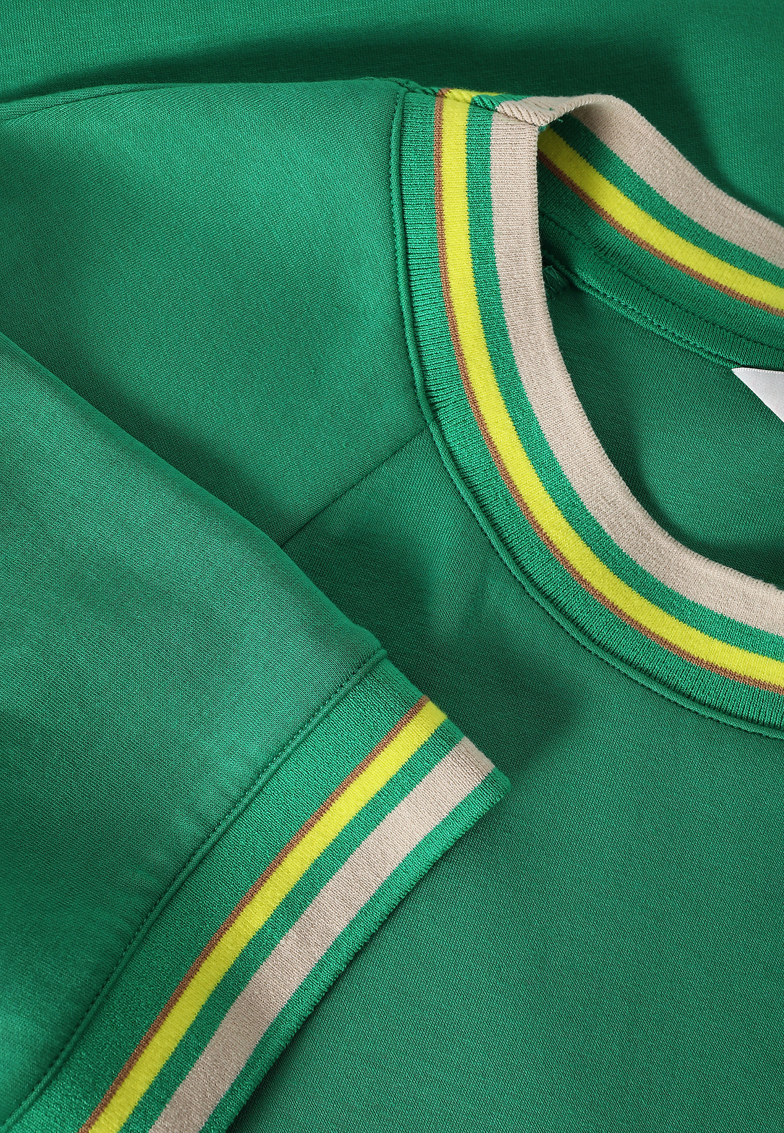 ROCHIE TRICOTATĂ, CU ELEMENTE RIPSATE ÎN DUNGI - CAMILA ROCHIE TRICOTATĂ, CU ELEMENTE RIPSATE ÎN DUNGI - CAMILA VERDE 96135