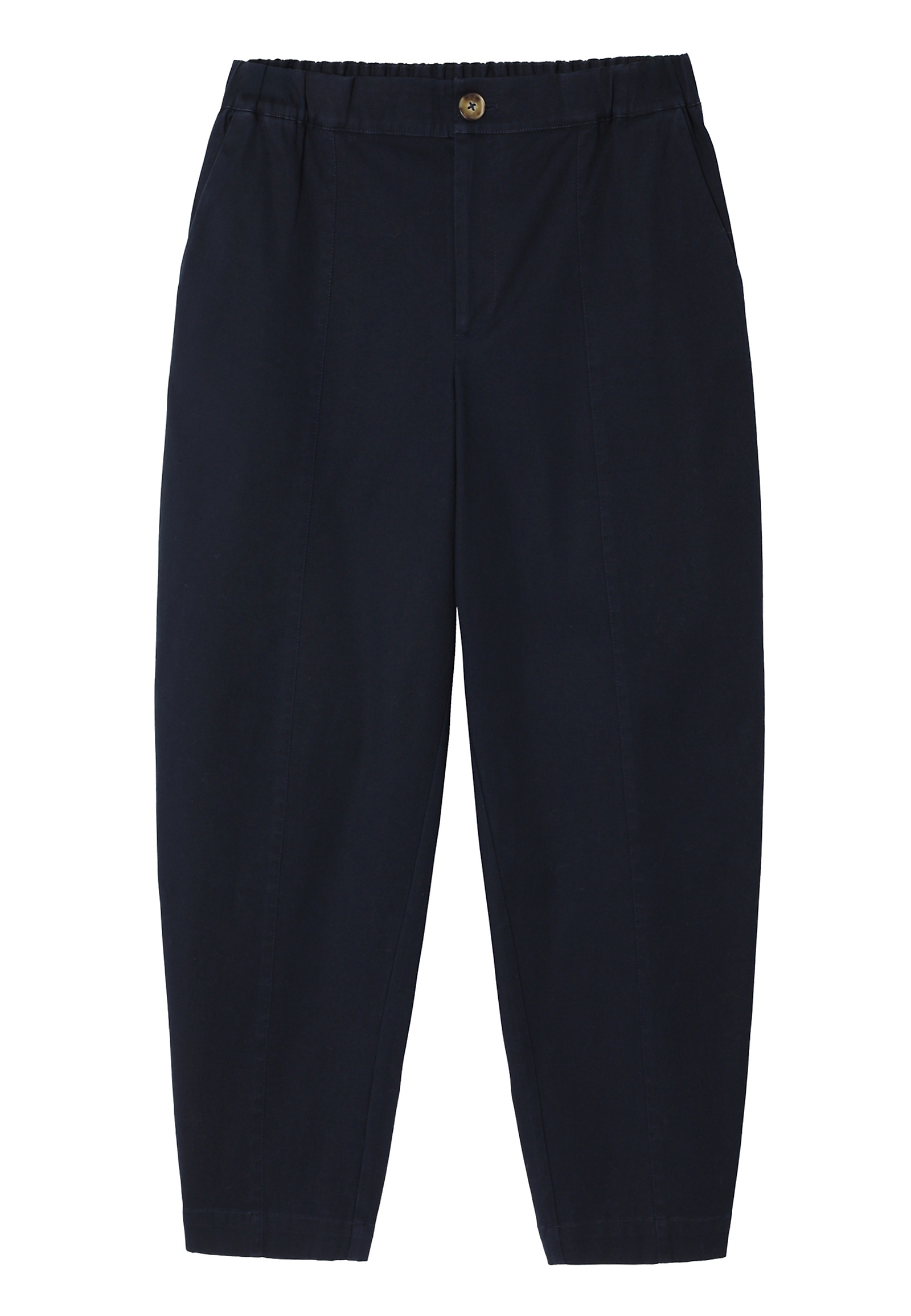 COTTON TROUSERS — DARLI COTTON TROUSERS — DARLI NAVY BLUE 105834