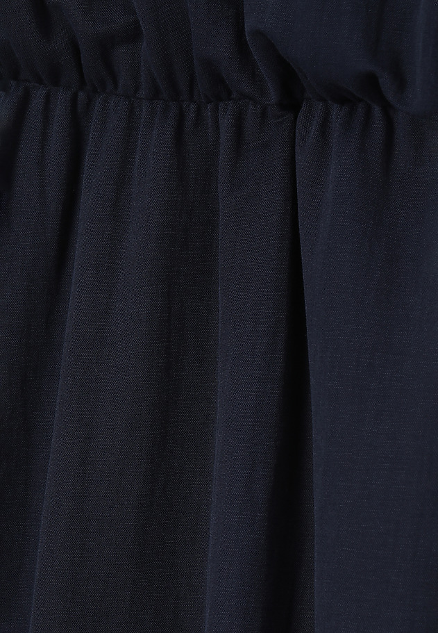 LADIES' DRESS WITH ELACTIS BAND AROUND THE WAIST JASMIKO LADIES' DRESS WITH ELACTIS BAND AROUND THE WAIST JASMIKO NAVY BLUE 7