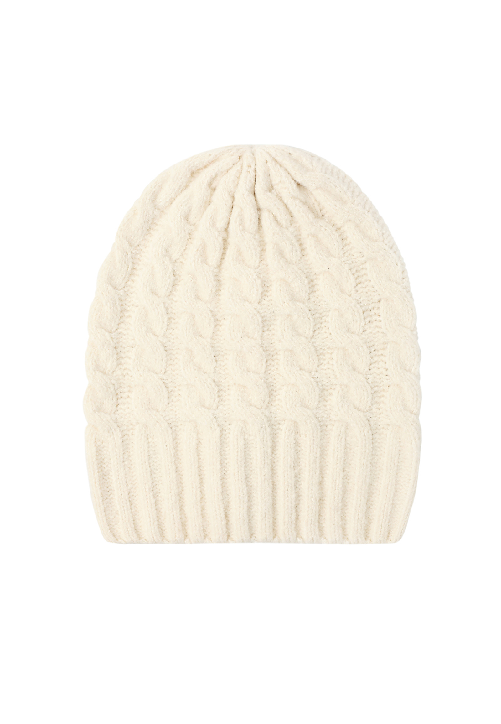 HAT WITH WOOL BLEND - VOLISA HAT WITH WOOL BLEND - VOLISA ECRU 115767