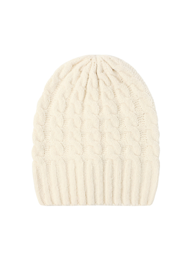 HAT WITH WOOL BLEND - VOLISA HAT WITH WOOL BLEND - VOLISA ECRU 2