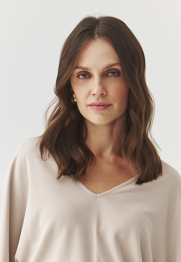 CLASSIC MIDI DRESS — ASTER CLASSIC MIDI DRESS — ASTER BEŻOWY 6