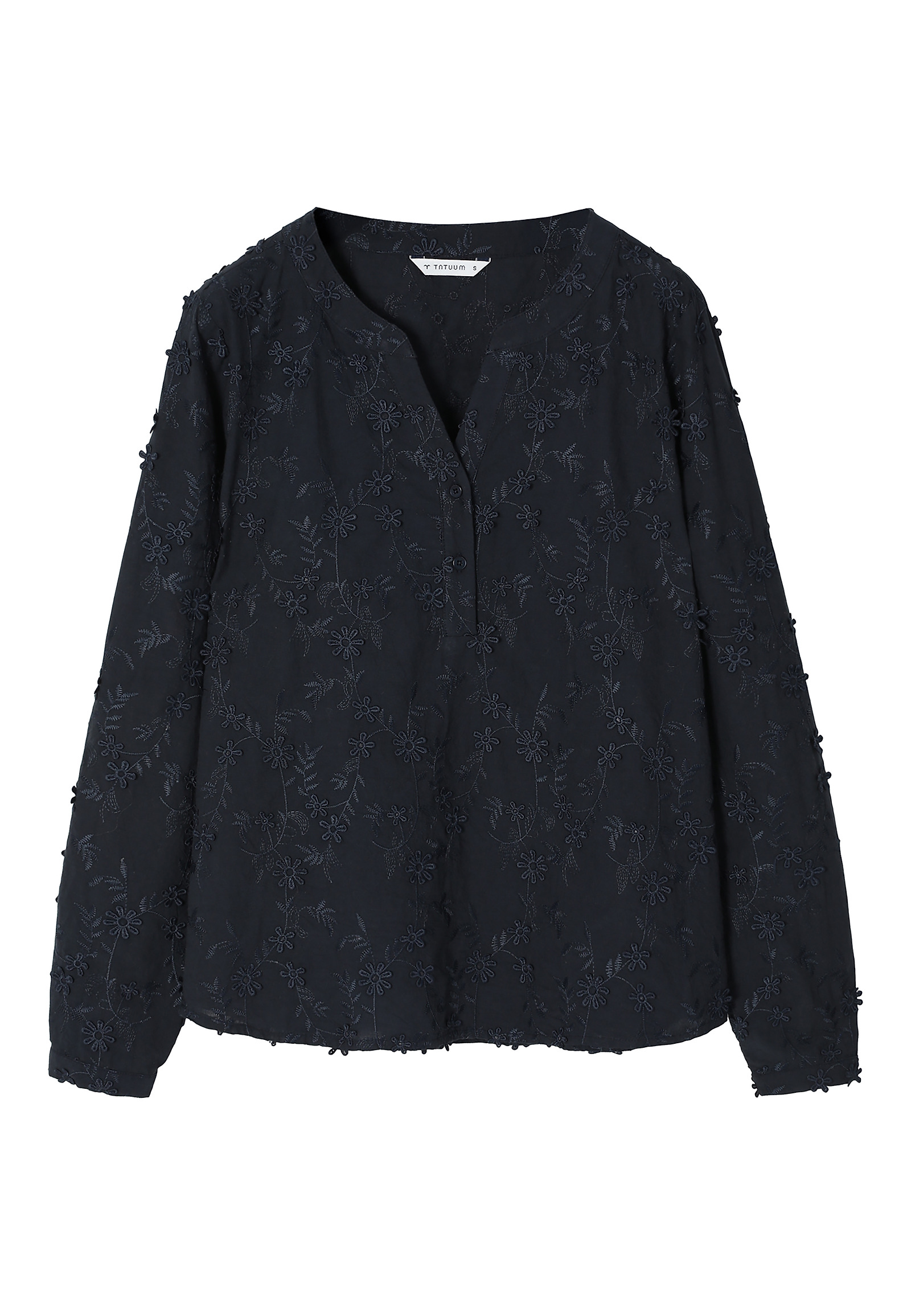 HÖLGYEK SZÖVET BLOUSE VIRÁGI HÍMZÉSEKKEL — RELIA HÖLGYEK SZÖVET BLOUSE VIRÁGI HÍMZÉSEKKEL — RELIA SÖTÉTKÉK 104976