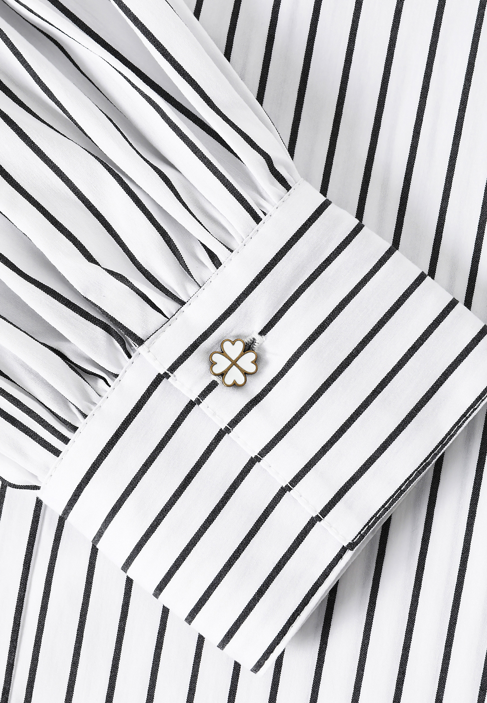 VERTICAL STRIPED BLOUSE — CAMPILLO VERTICAL STRIPED BLOUSE — CAMPILLO MULTICOLOR 104735