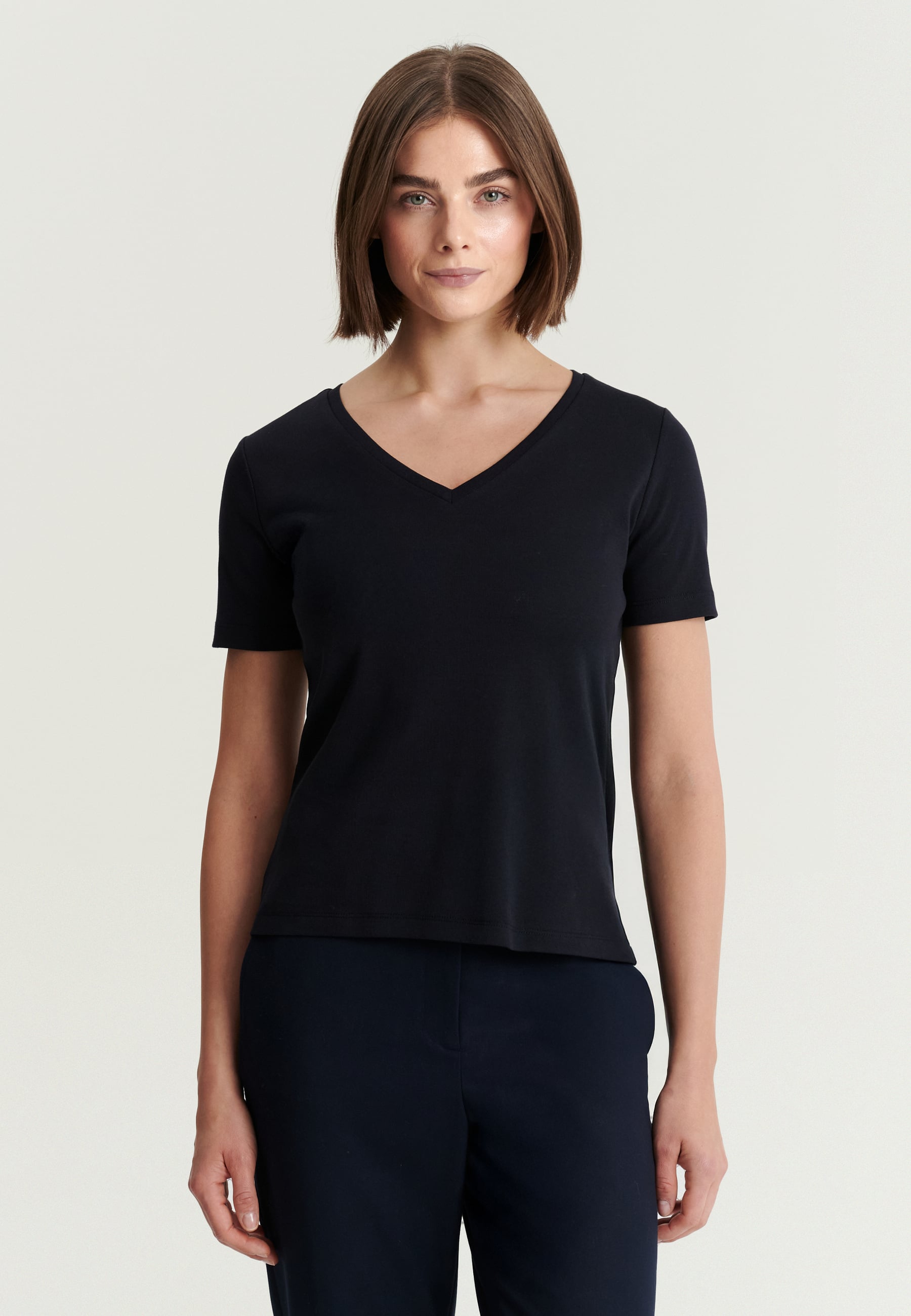 WOMEN'S COTTON T-SHIRT - FINI