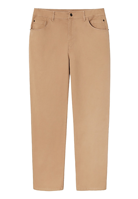 LADIES’ STRAIGHT CUT TROUSERS - KWINKO BEIGE 2