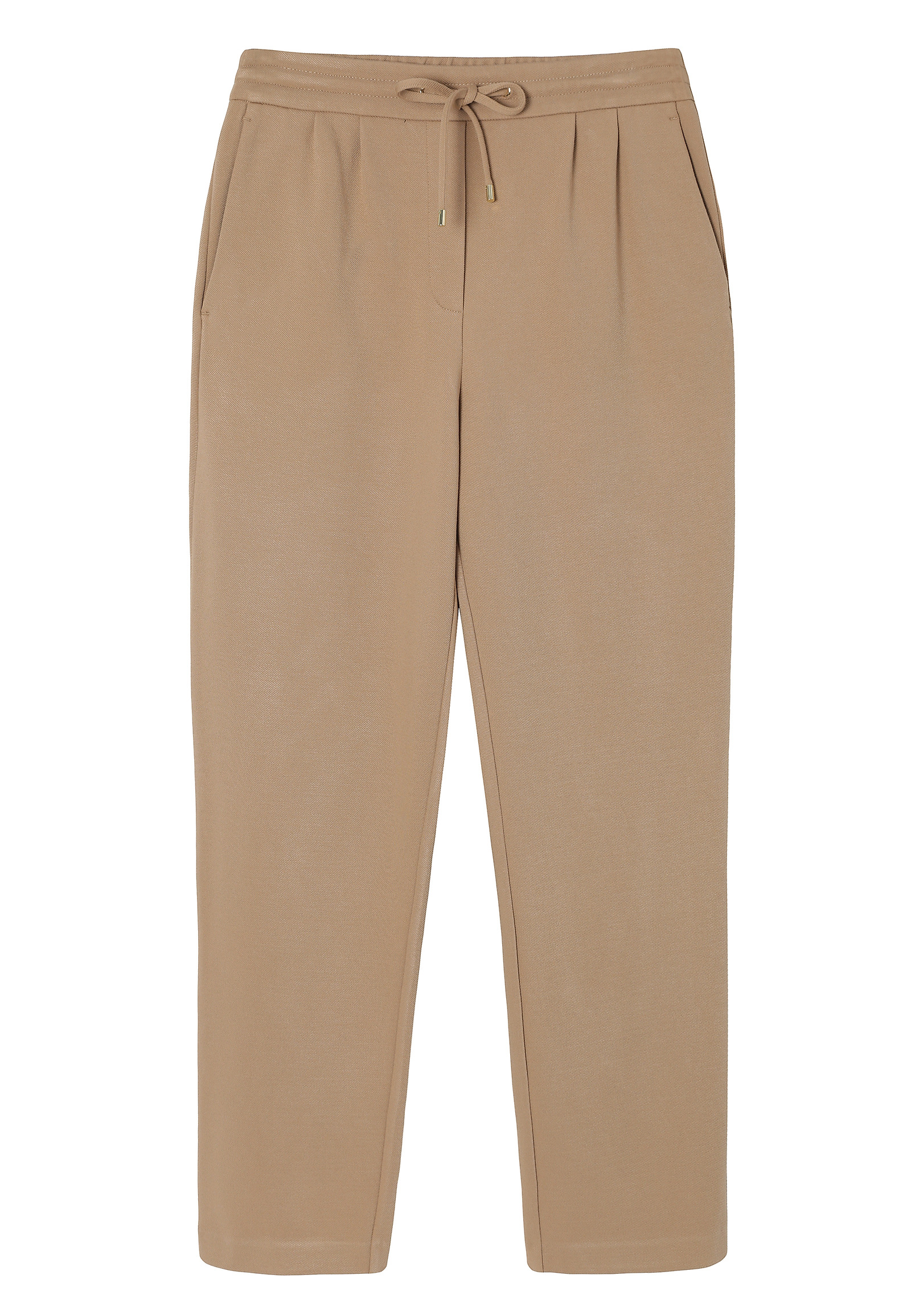 PANTALONI TRICOTAȚI CU TALIE ELASTICĂ - LILOTI PANTALONI TRICOTAȚI CU TALIE ELASTICĂ - LILOTI BEJ 113761