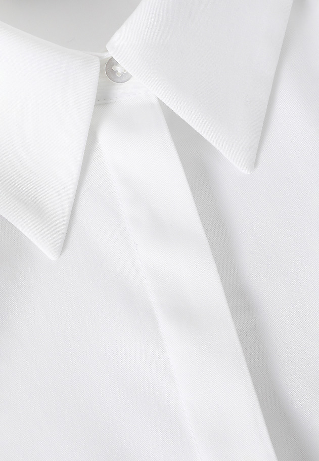LADIES’ ELEGANT SHIRT WITH A CONCEALED PLACKET - NIKALI LADIES’ ELEGANT SHIRT WITH A CONCEALED PLACKET - NIKALI BIAŁY 7