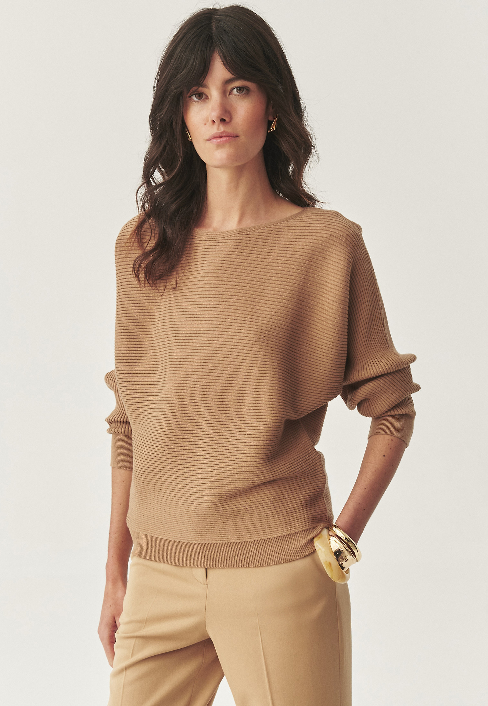 MODERN KIMONO KABÁT - ROWAN MODERN KIMONO KABÁT - ROWAN BARNA 113631