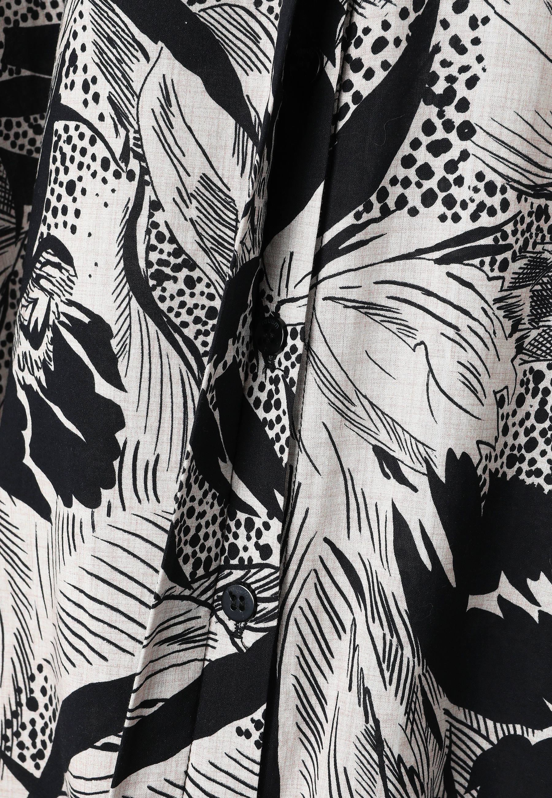 PATTERNED COTTON SHIRT - MIZU