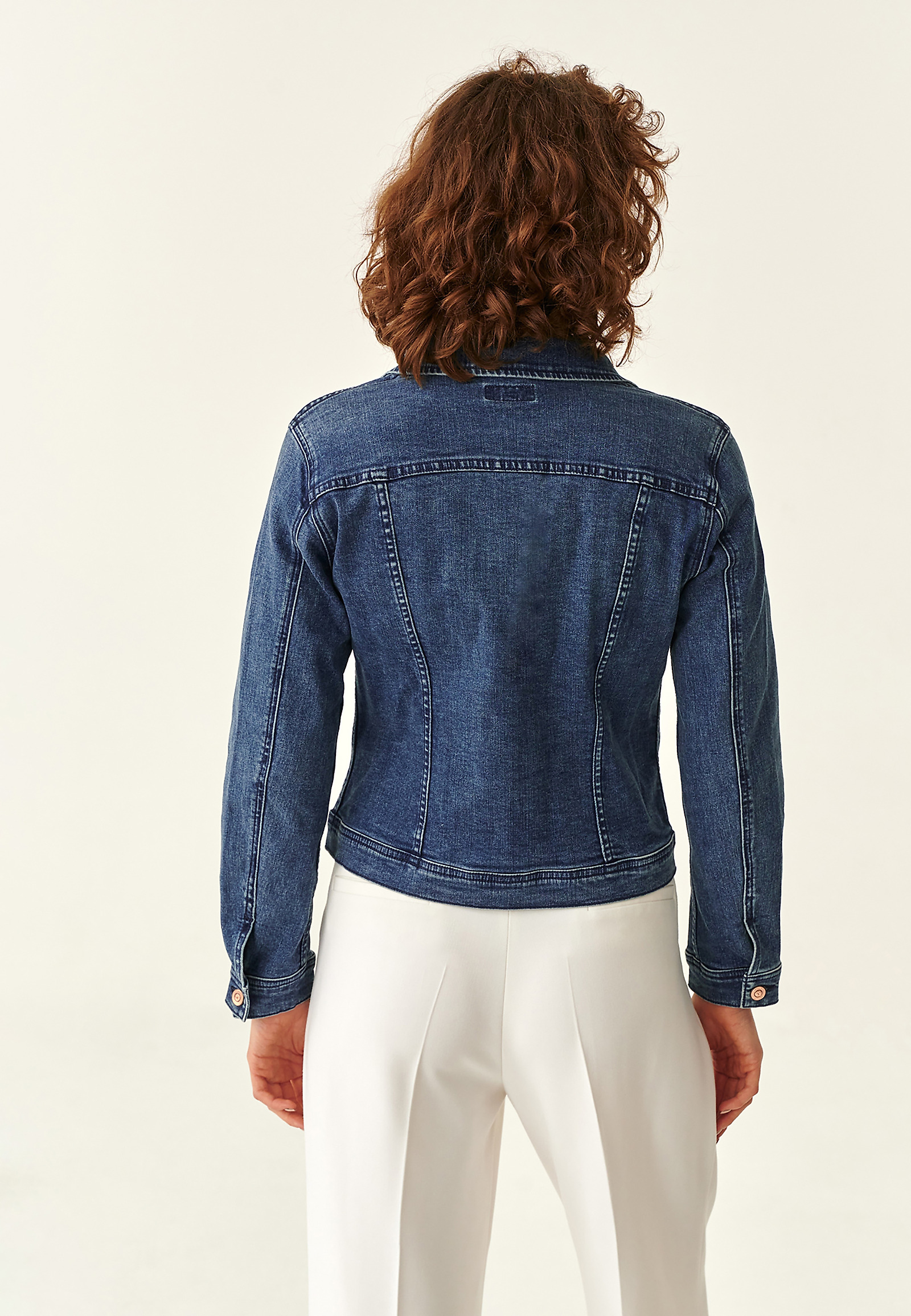 LADIES' DENIM JACKET BESKA 6 LADIES' DENIM JACKET BESKA 6 BLUE 93242