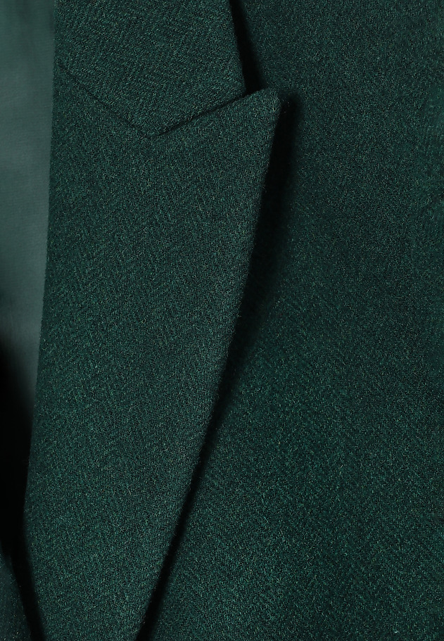 LADIES' HERRINGBONE FABRIC JACKET — AGNES 1 LADIES' HERRINGBONE FABRIC JACKET — AGNES 1 ZIELONY 9