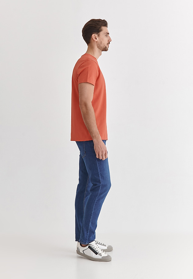 MEN'S COTTON T-SHIRT MIKIN 11 MEN'S COTTON T-SHIRT MIKIN 11 RED 5