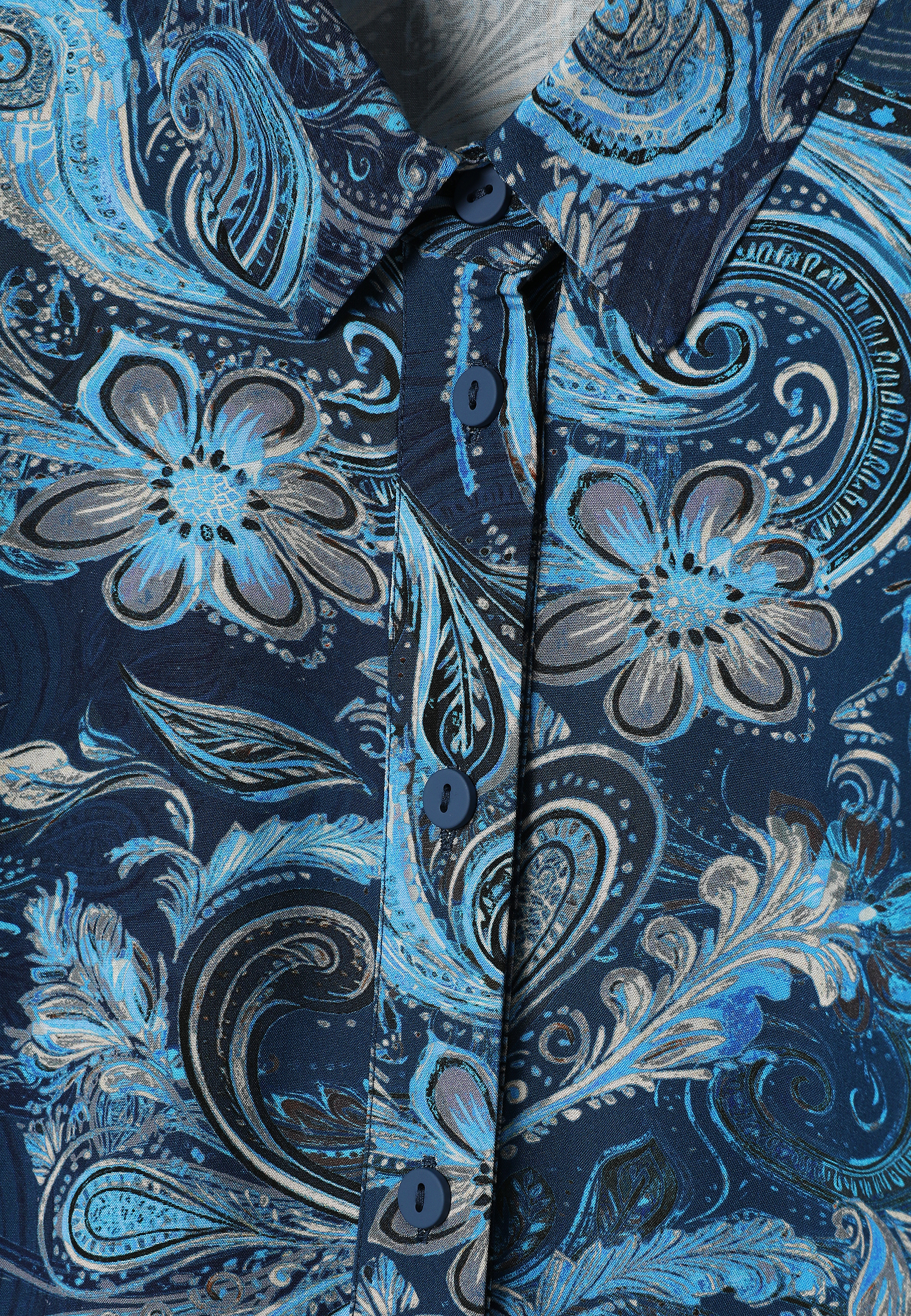 WZORZYSTA SUKIENKA Z WISKOZY LENZING™ ECOVERO™ - LOLITA