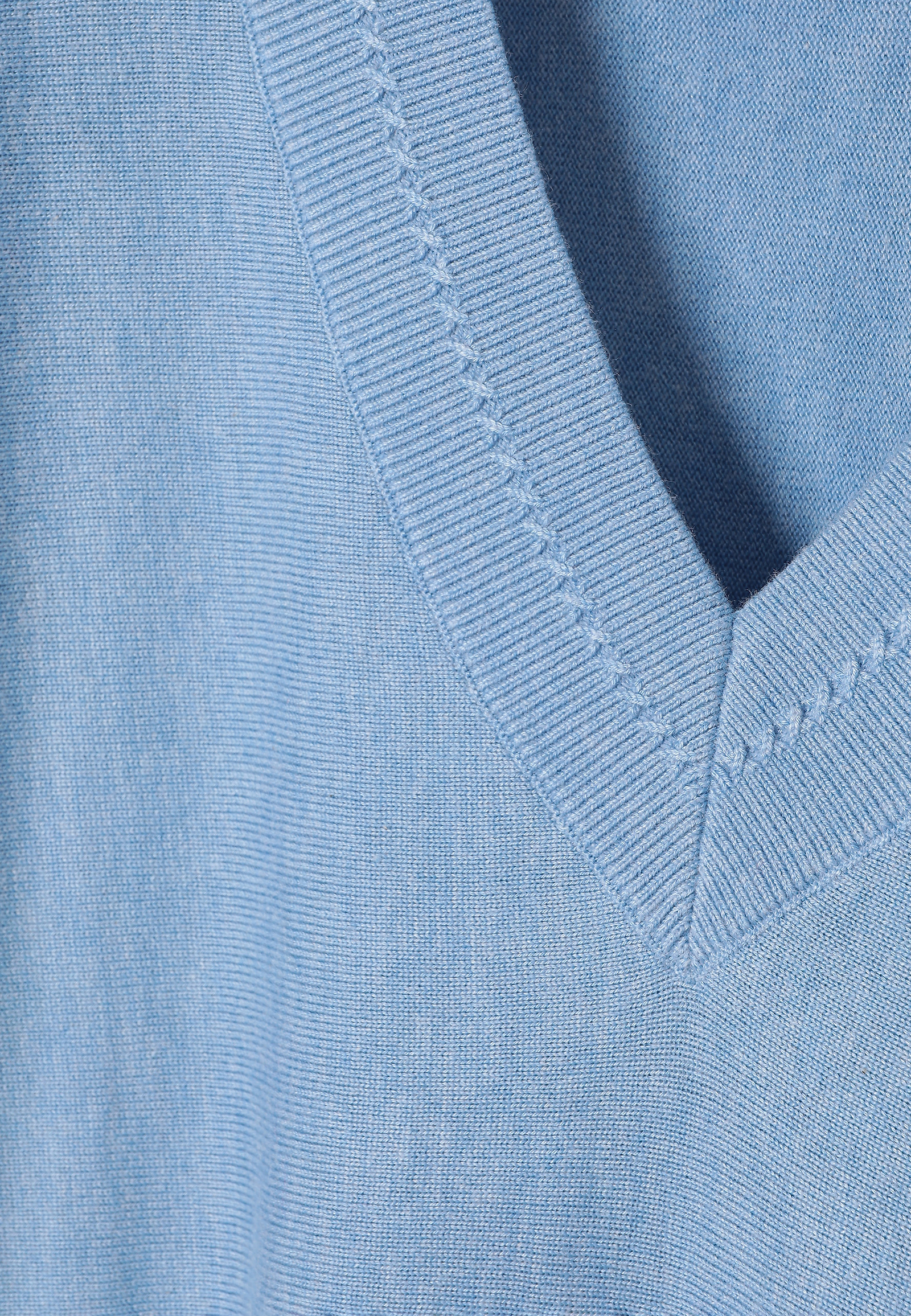 LOOSE JUMPER MADE FROM A BREATHABLE COTTON BLEND - ASEL LOOSE JUMPER MADE FROM A BREATHABLE COTTON BLEND - ASEL BLUE 113750