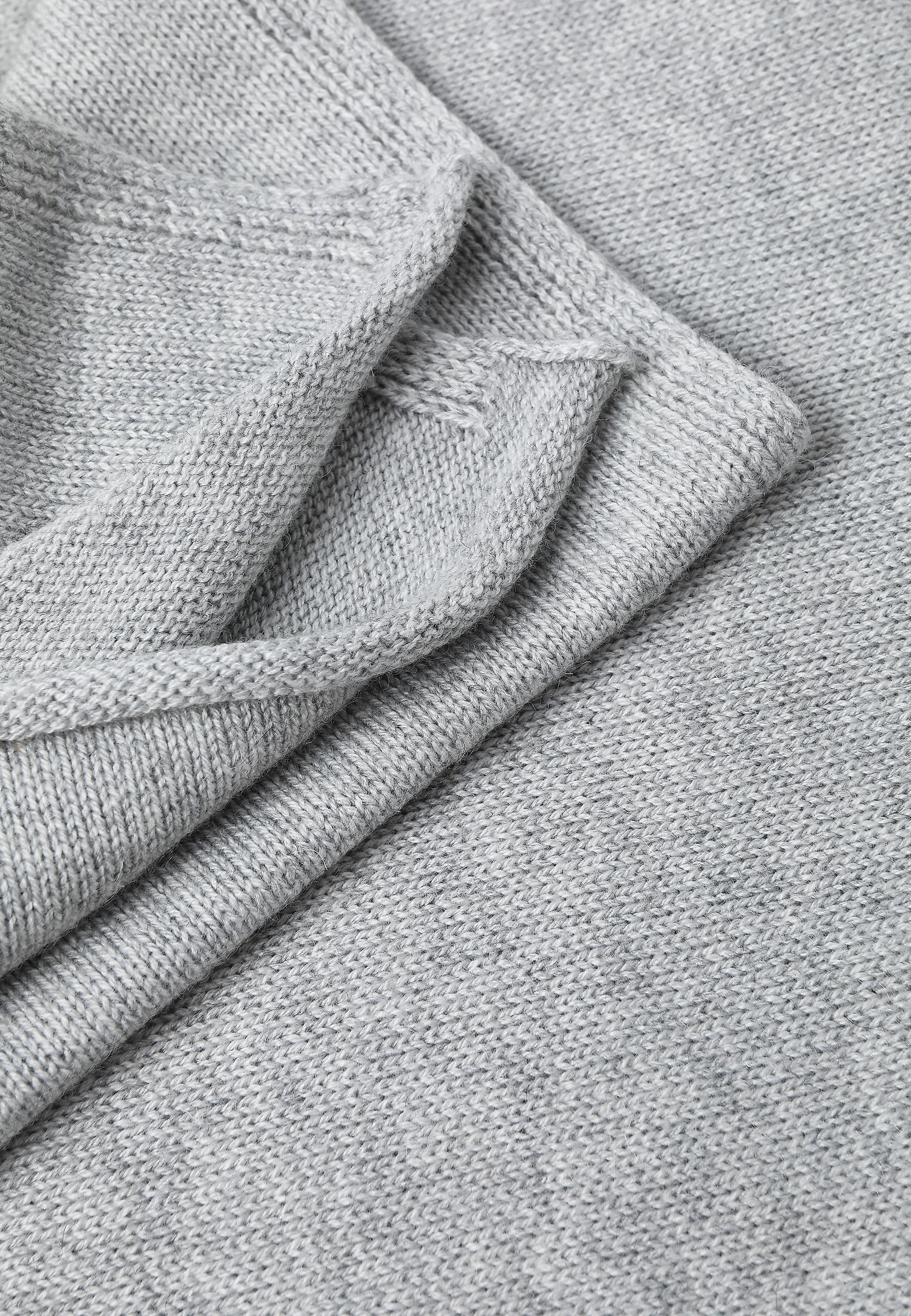 WOOLLEN SHAWL - ADVOPER WOOLLEN SHAWL - ADVOPER GREY 113321