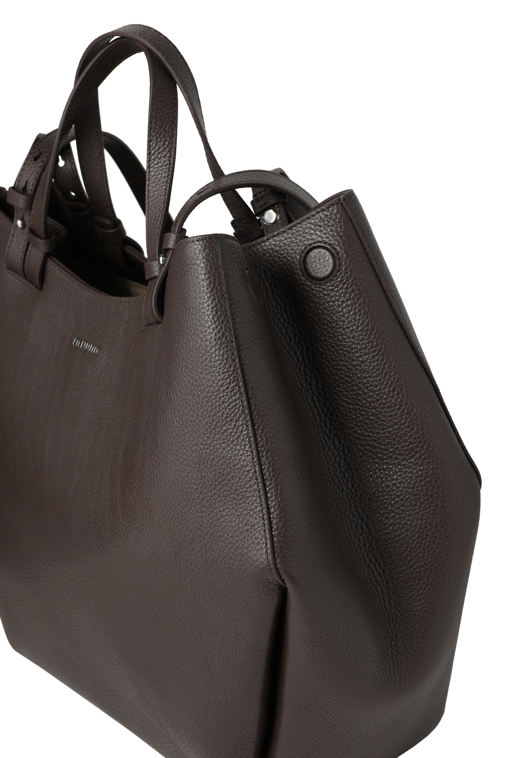 DÁMSKA KOŽENÁ KABELKA – LIVETTA HNEDÁ 2