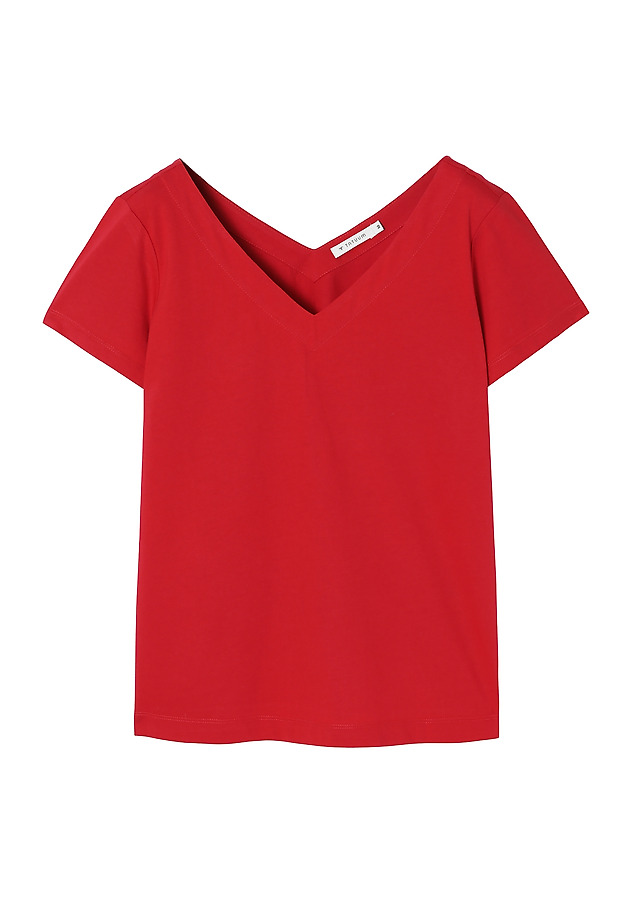 ŽENSKA BLUZA TRIKO ŽENSKA BLUZA TRIKO RDEČA 4