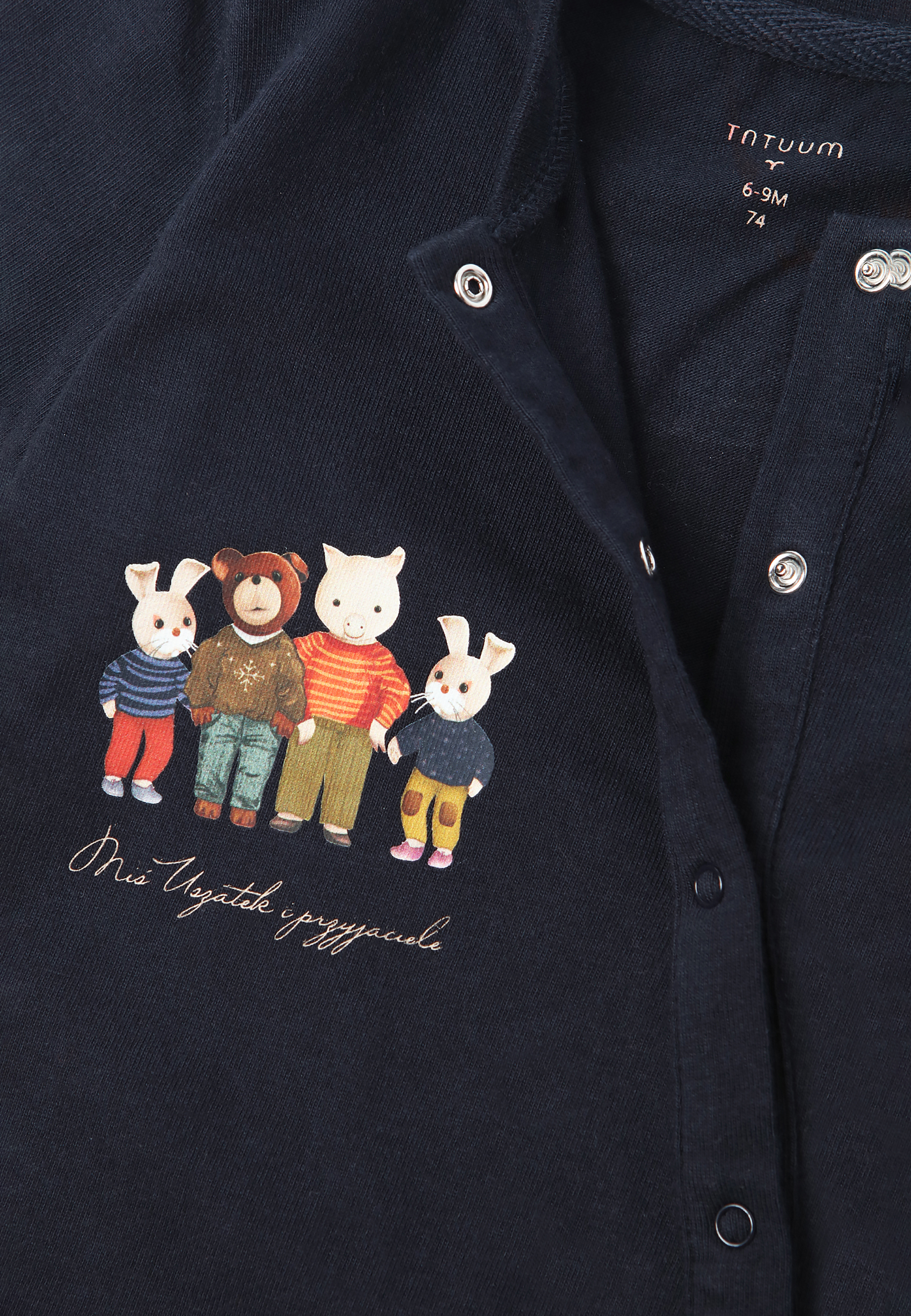 KOMBINEZON DZIEWCZĘCY NATASZA KIDS GRANATOWY 2