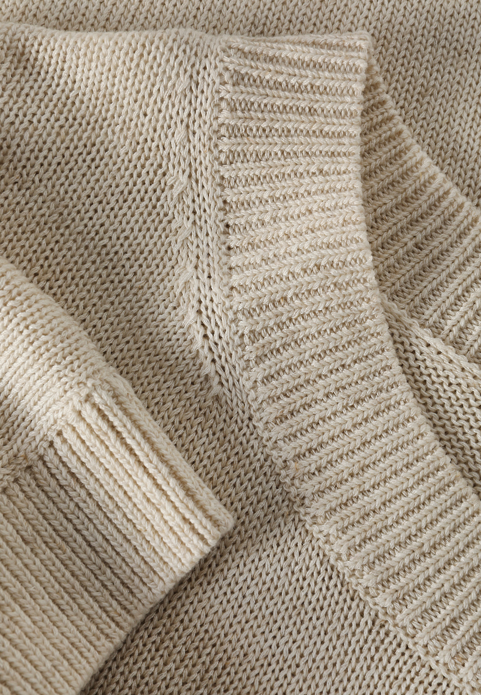 LOOSE JUMPER WITH LYOCELL AND LINEN — LIMI LOOSE JUMPER WITH LYOCELL AND LINEN — LIMI BEIGE 105661