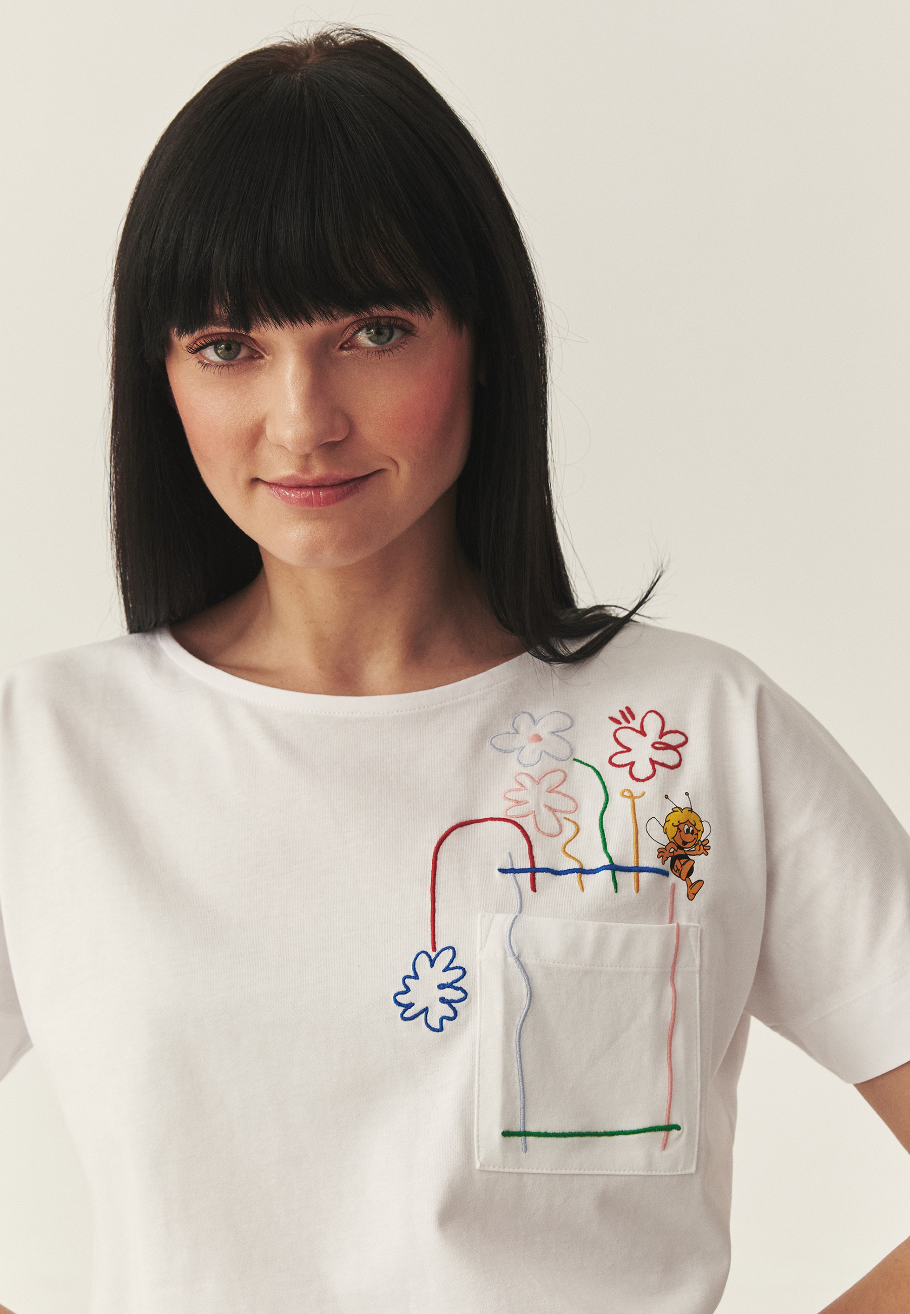 BAVLNENÉ TRIČKO S VRECKOM – LALISO