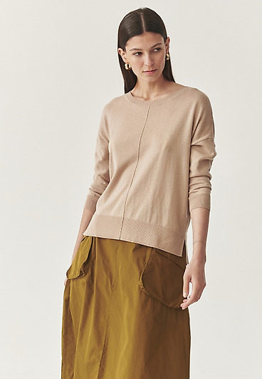 STYLOWY SWETER Z BAWEŁNĄ - NALA STYLOWY SWETER Z BAWEŁNĄ - NALA
