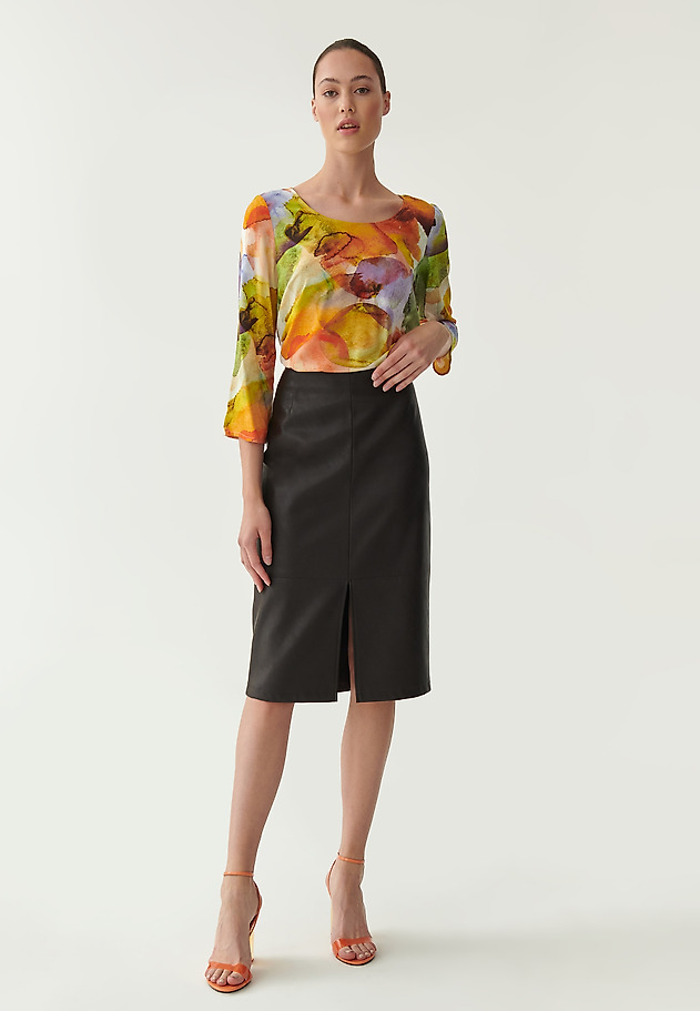 LADIES' PRINTED BLOUSE AFINAMIA LADIES' PRINTED BLOUSE AFINAMIA MULTICOLOR 4