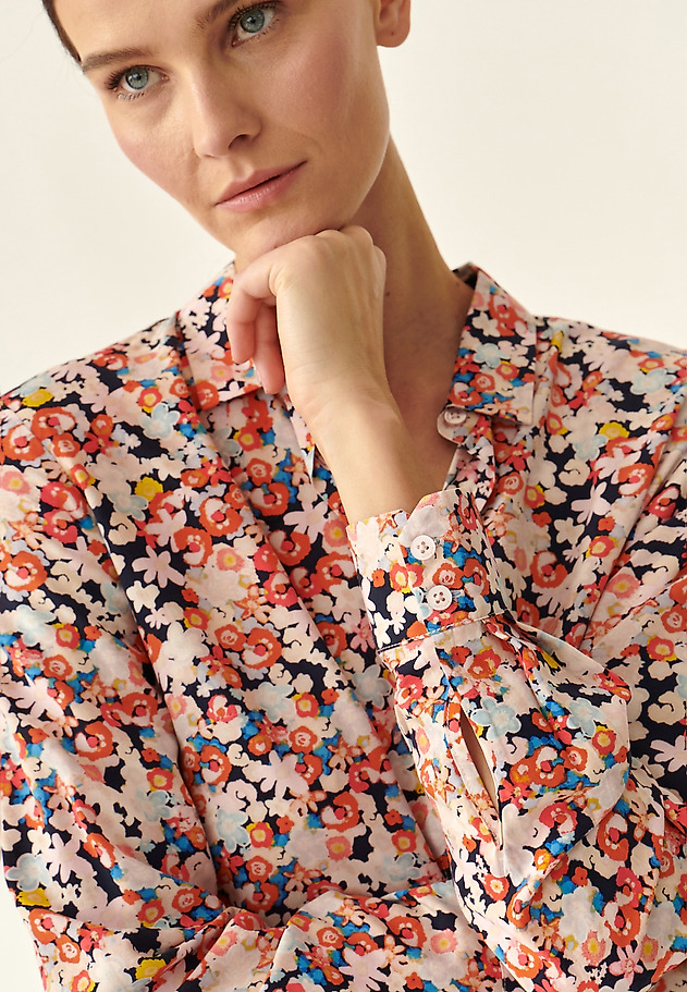 LADIES' FLORAL PRINTED SHIRT FELA LADIES' FLORAL PRINTED SHIRT FELA MULTIKOLOR 6