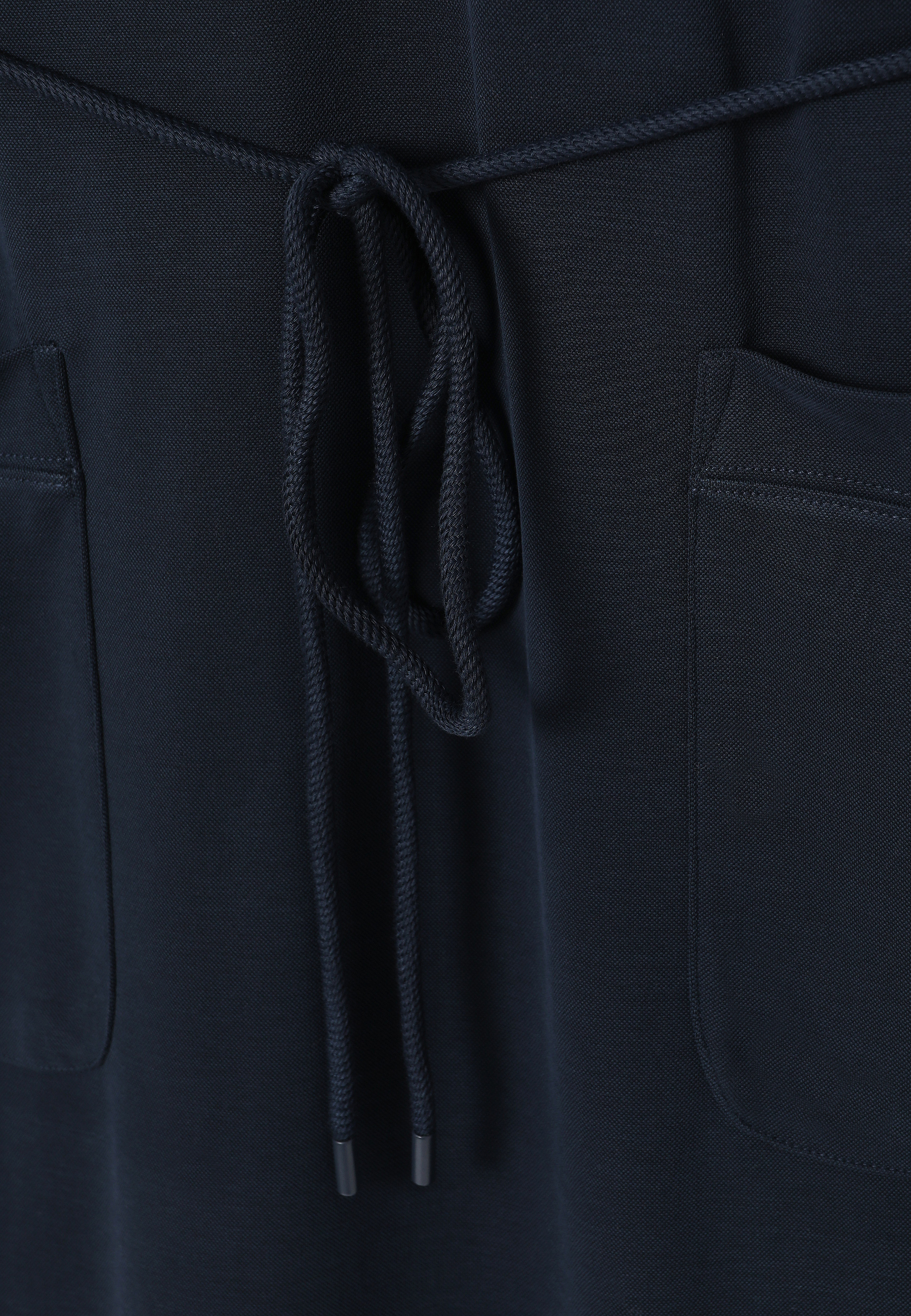 DZIANINOWA SUKIENKA Z MODALEM - TORINI GRANATOWY 2