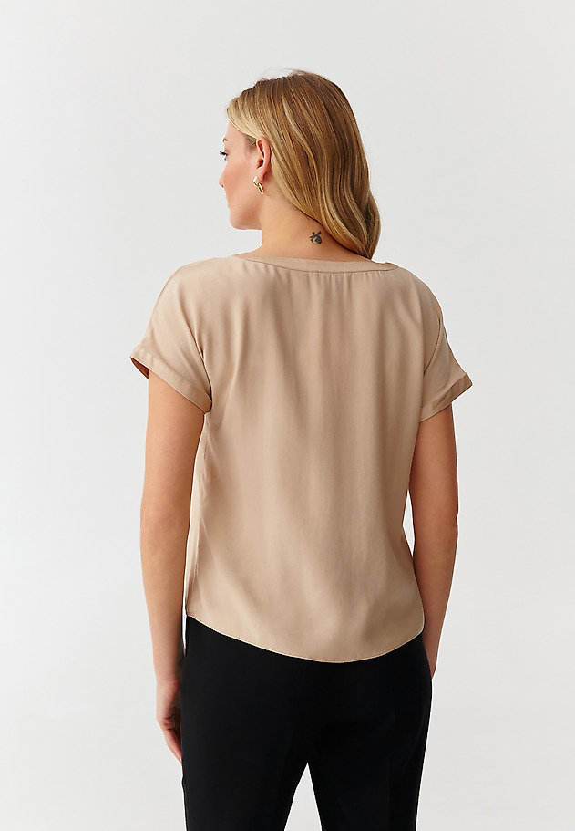 ŽENSKA BLUZA - MALMA ŽENSKA BLUZA - MALMA BEŽ 4