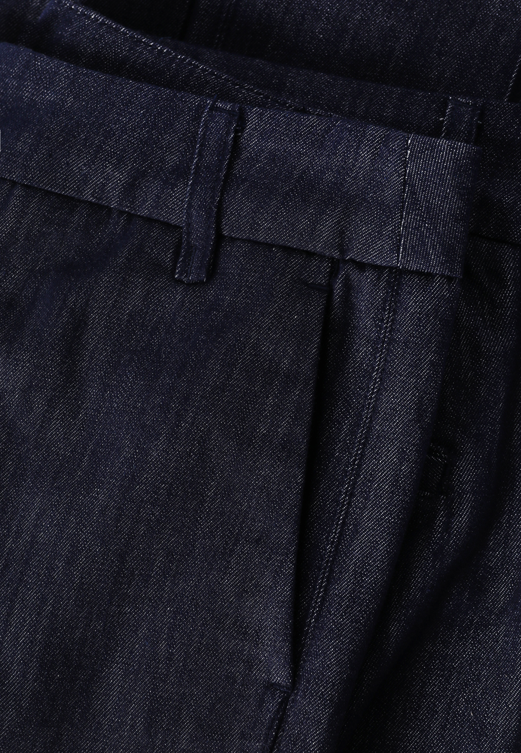 DENIMOWE SPODNIE GARNITUROWE - LAURANIA