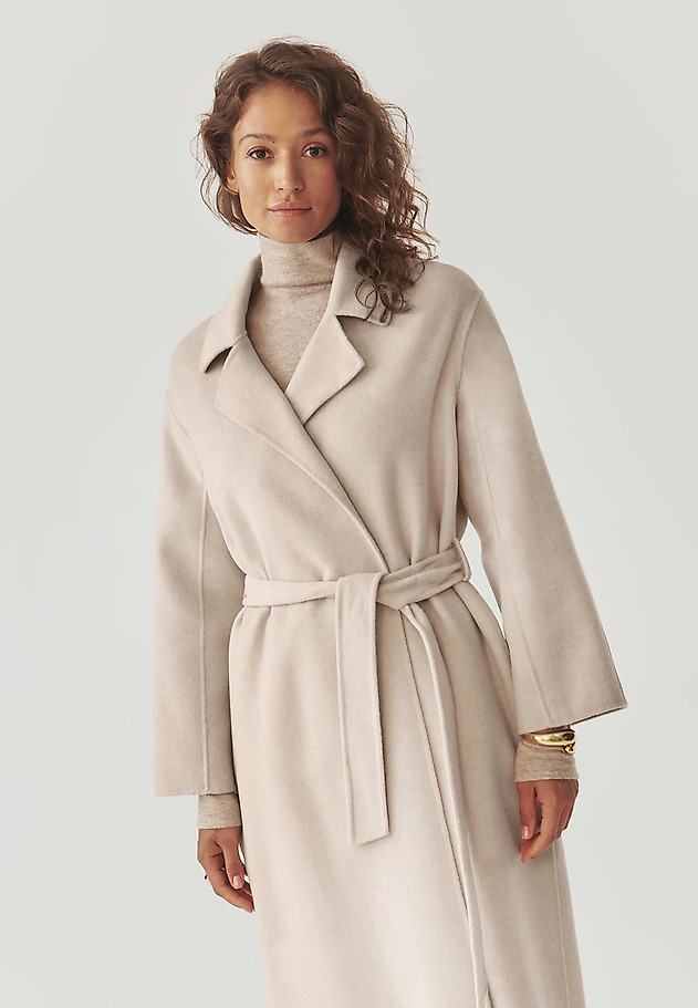 STYLISH LADIES’ COAT - MATIA STYLISH LADIES’ COAT - MATIA BEŻOWY 1
