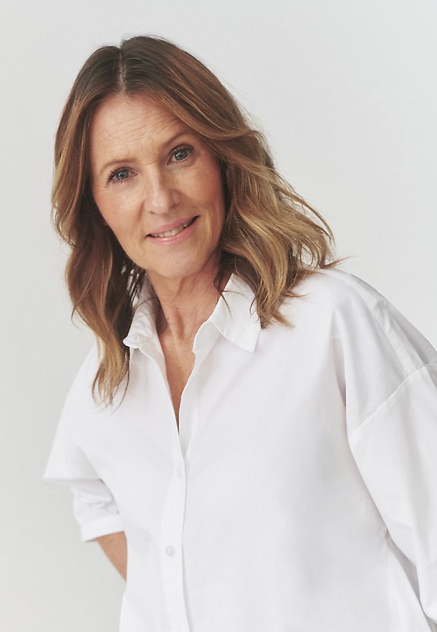 WIDE SLEEVE COTTON SHIRT — DOVE WIDE SLEEVE COTTON SHIRT — DOVE BIAŁY 5