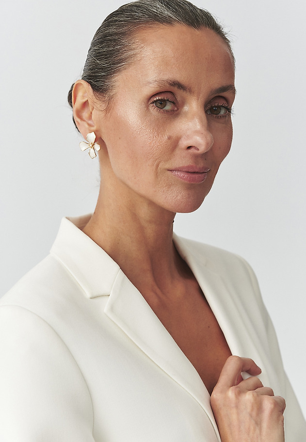 OBLEKA BLAZER - REMA 2 OBLEKA BLAZER - REMA 2 ECRU 6