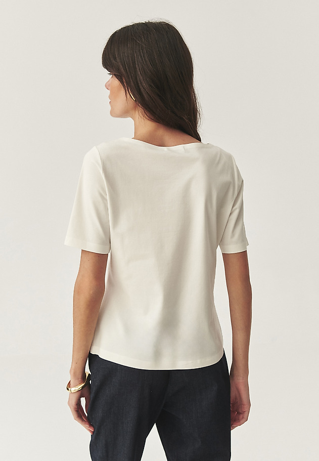 CLASSIC COTTON BLOUSE - MIKAJO CLASSIC COTTON BLOUSE - MIKAJO ECRU 3