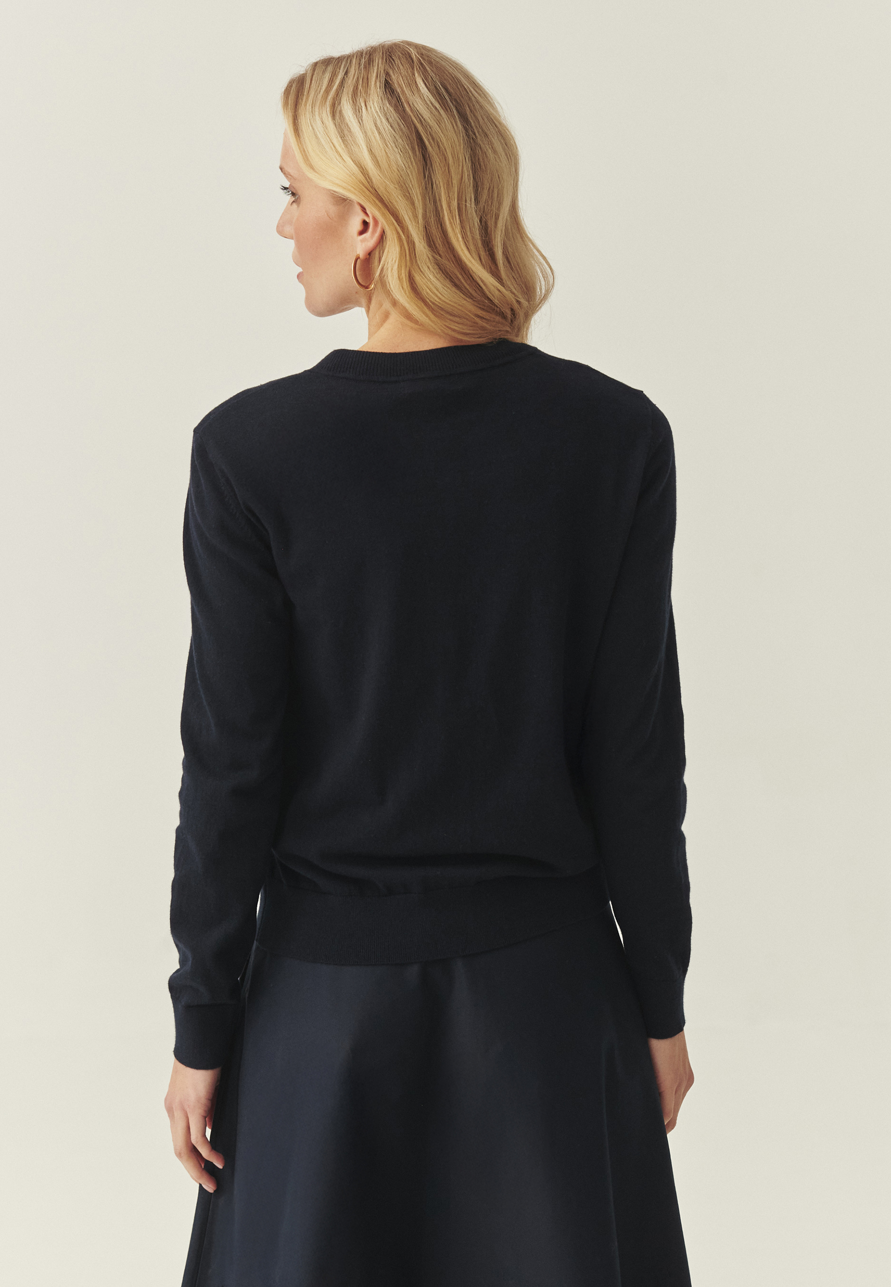 CARDIGAN CU AMESTEC DE MĂTASE - HILO 1