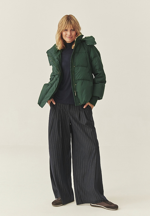 JACKETĂ DE IARNĂ CU GLUGĂ - SOWA JACKETĂ DE IARNĂ CU GLUGĂ - SOWA VERDE 4