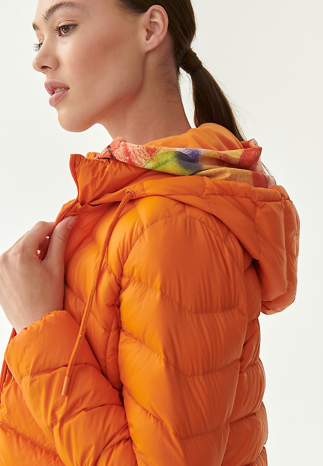 LIGHTWEIGHT LADIES' DOWN JACKET MARKANA LIGHTWEIGHT LADIES' DOWN JACKET MARKANA POMARAŃCZOWY 1