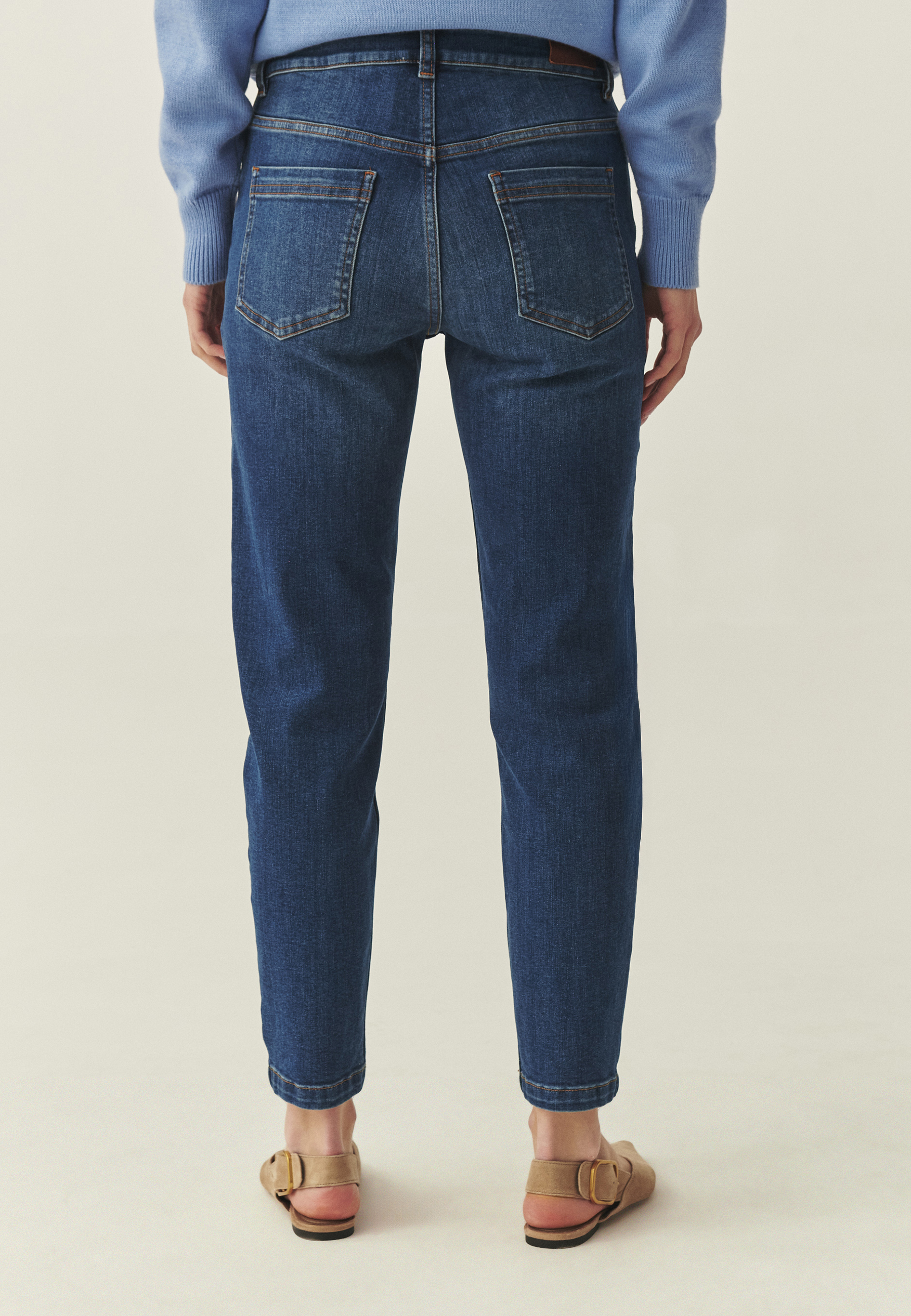 DENIMOWE SPODNIE ANKLE-FIT - TARO 1