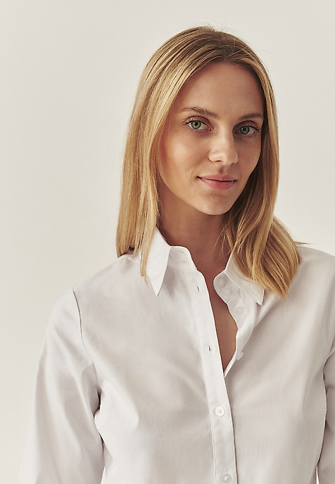 CLASSIC COTTON SHIRT - ERWINA WHITE 2