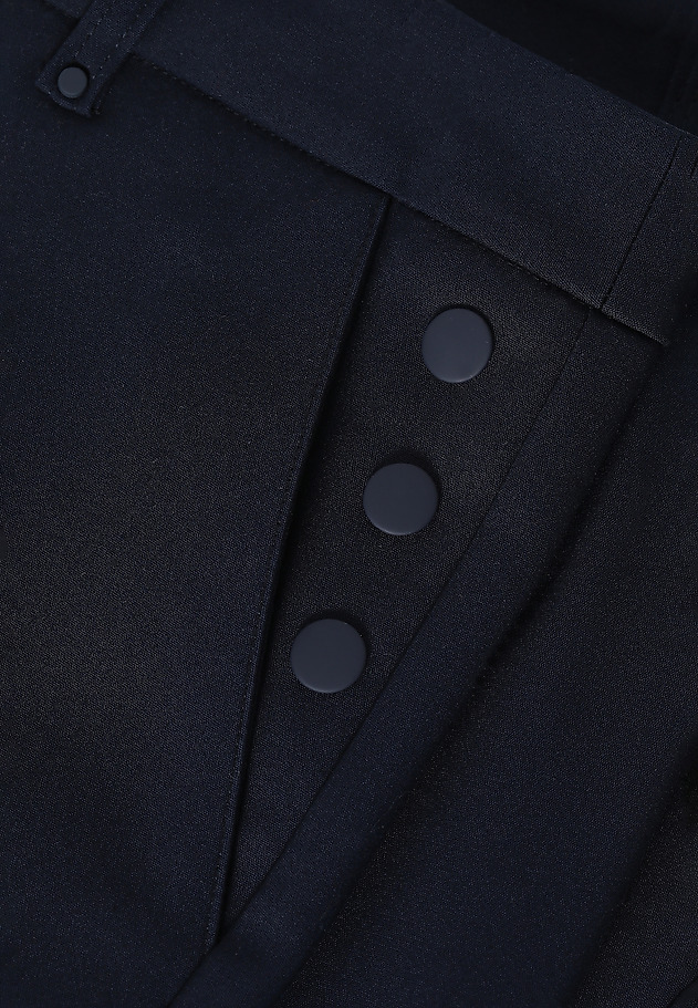 ELEGANCKIE DAMSKIE SPODNIE TKANINOWE FILIMI ELEGANCKIE DAMSKIE SPODNIE TKANINOWE FILIMI GRANATOWY 6