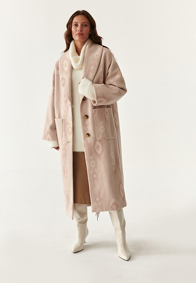 LADIES' TIE COAT KIMKO LADIES' TIE COAT KIMKO MULTIKOLOR 5