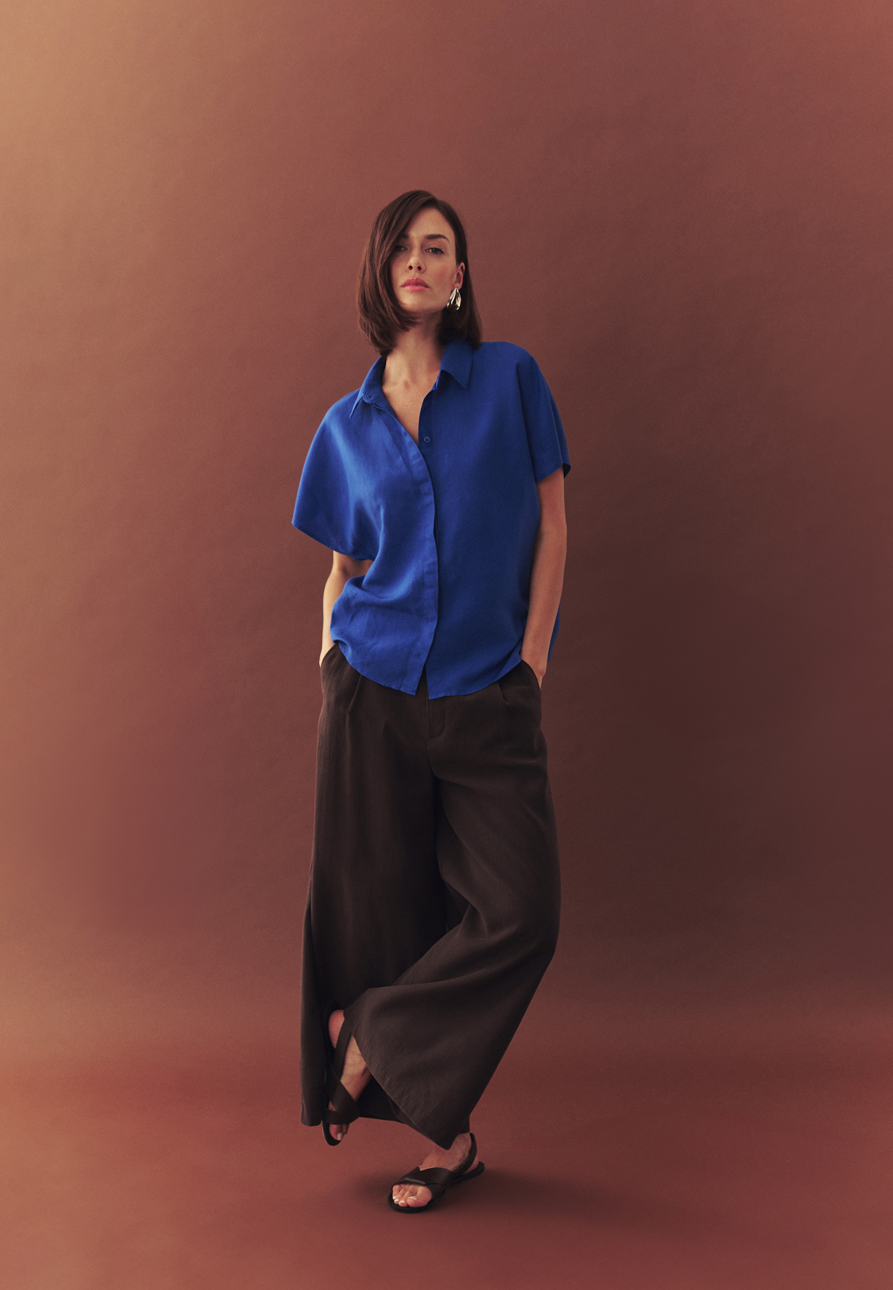 dámske nohavice látkové MASKAN