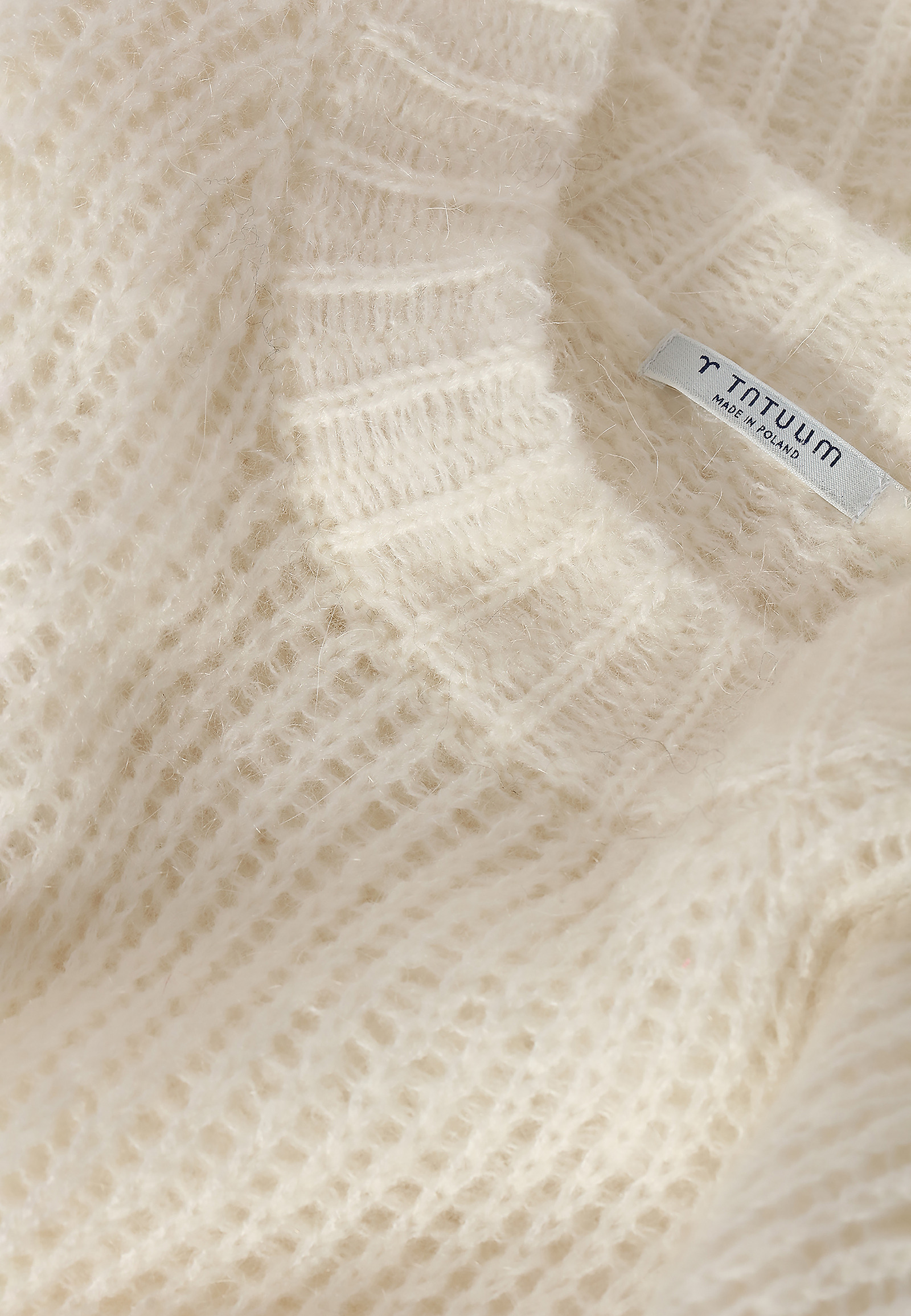 LADIES' FLUFFY SWEATER ALI LADIES' FLUFFY SWEATER ALI ECRU 80559