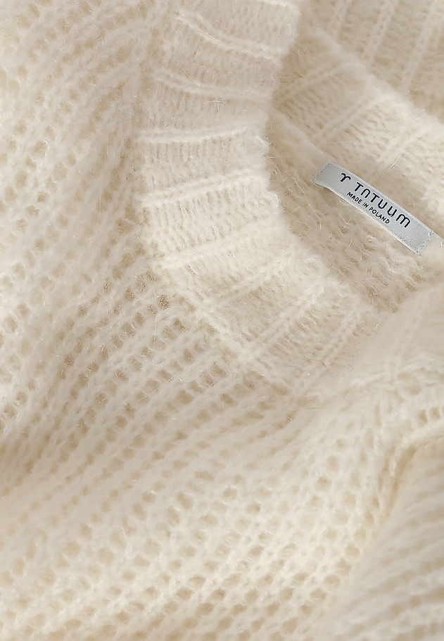 LADIES' FLUFFY SWEATER ALI LADIES' FLUFFY SWEATER ALI ECRU 7