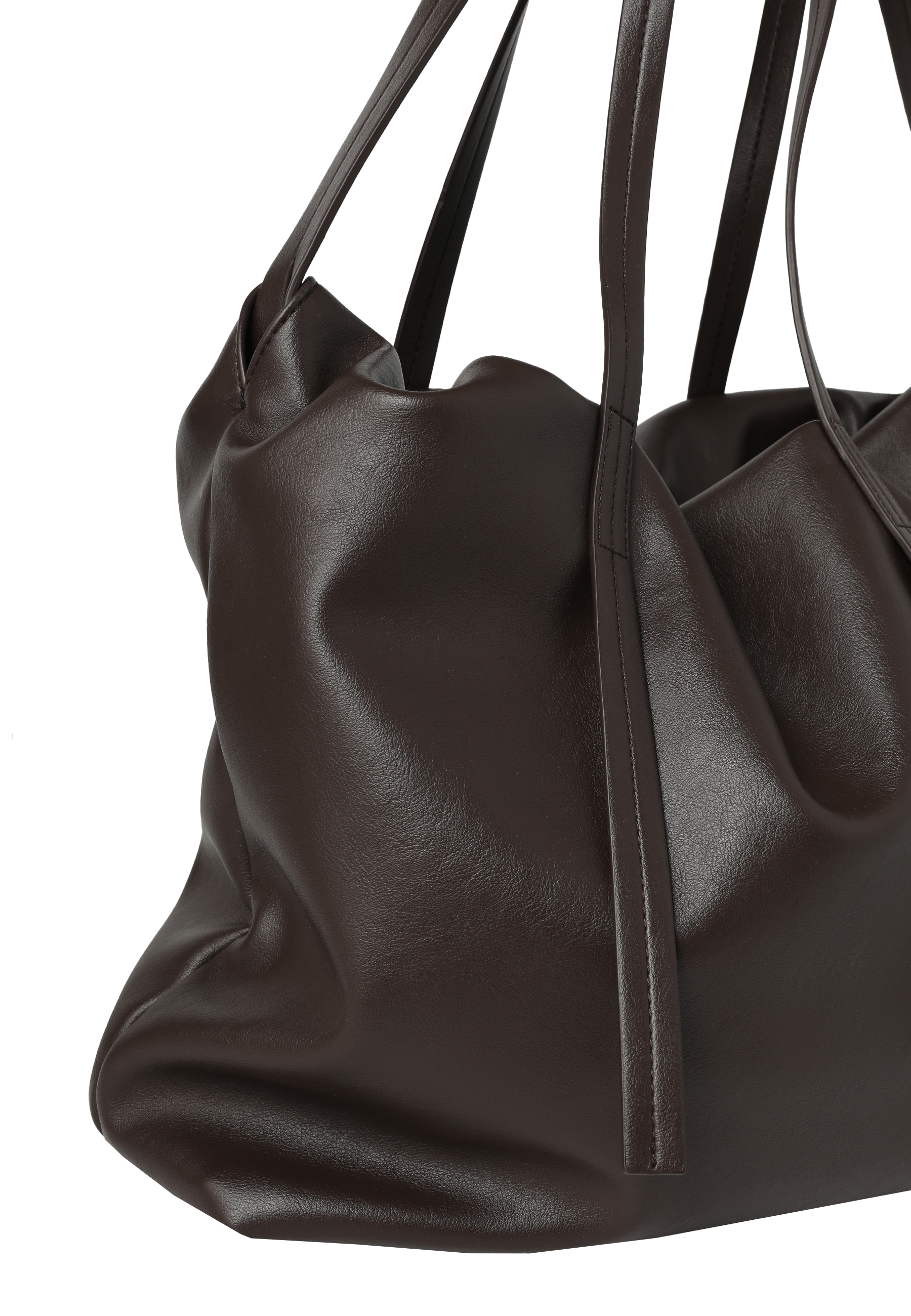 DÁMSKA KABELKA SHOPPER – MALUNA HNEDÁ 2